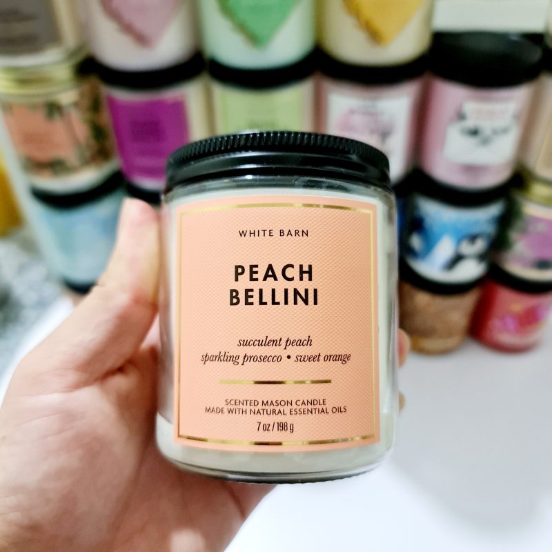 Nến Thơm Peach Bellini - Hương Thơm Mềm Mại, Làm Tăng Sự Thích Thú