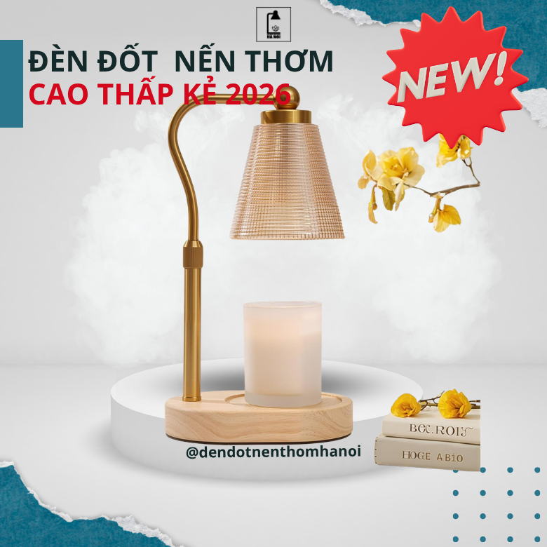 Đèn đốt nến thơm chụp thuỷ tinh cao thấp.png